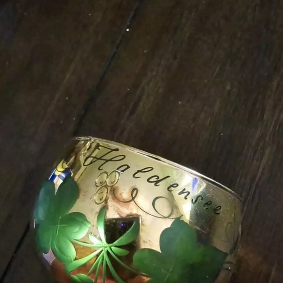 HALDENSEE Vintage German Wine Goblet Green - Picture 2 of 9